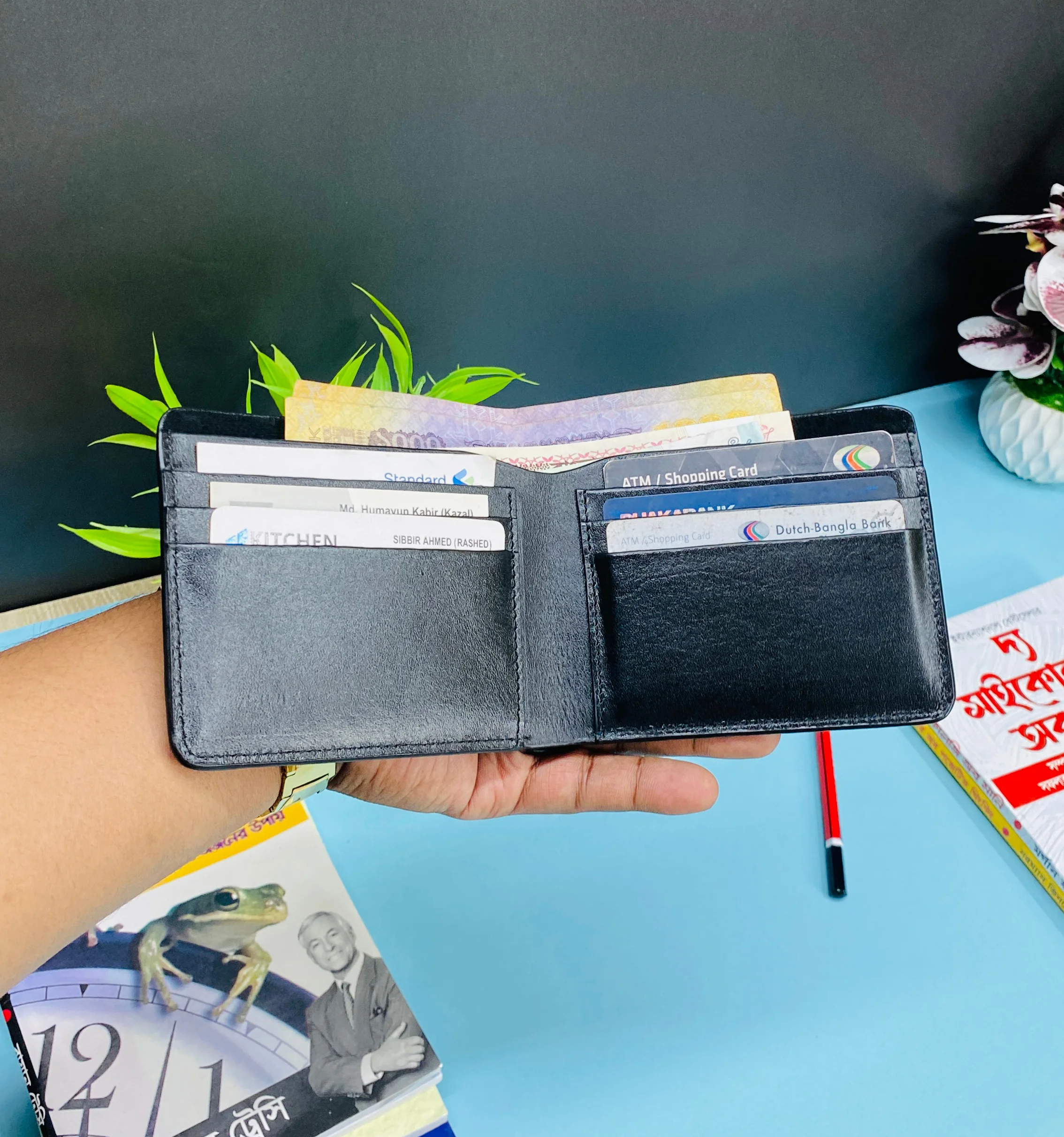 Pure Leather Wallet : JN-01-12