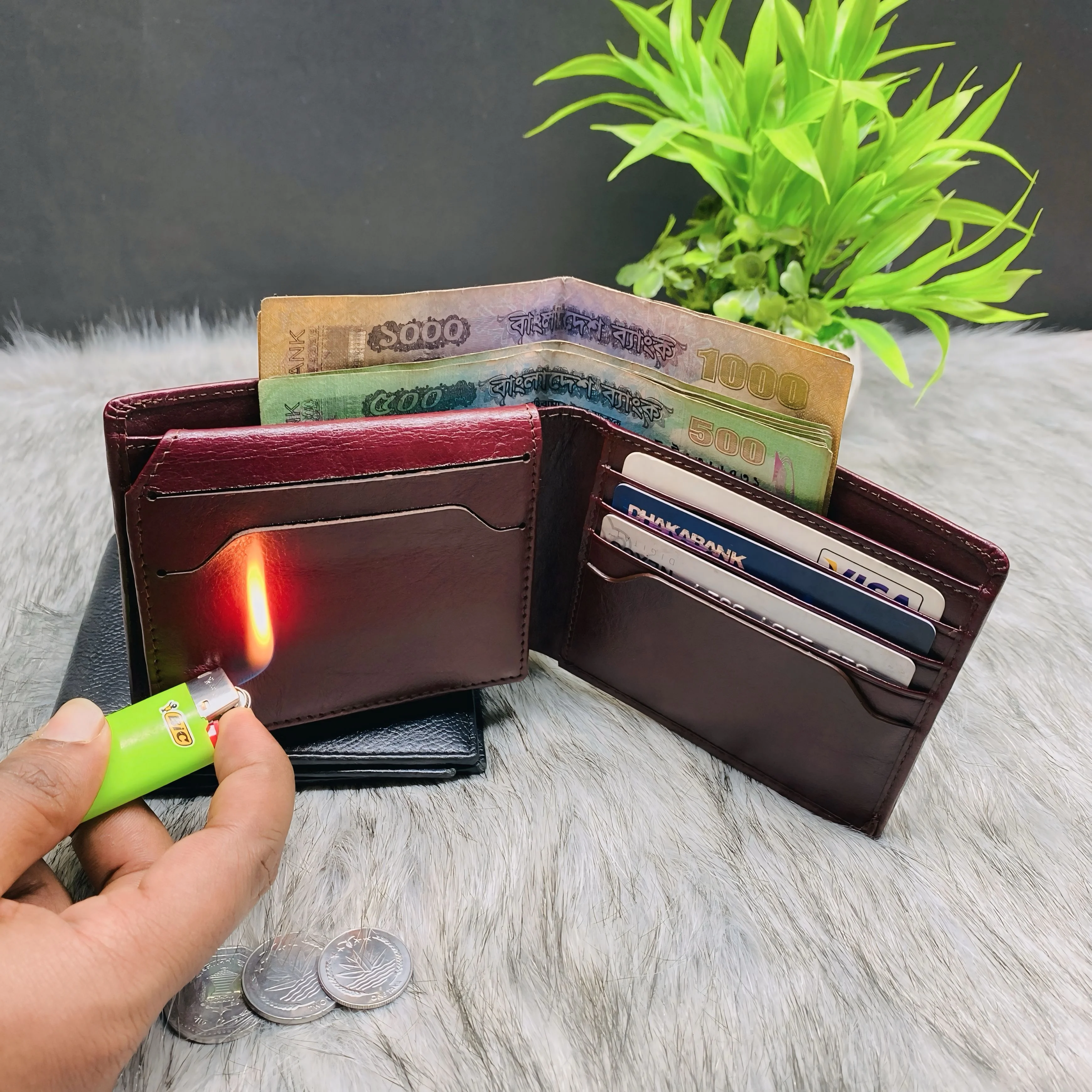 Pure Leather Wallet : JN-02-01