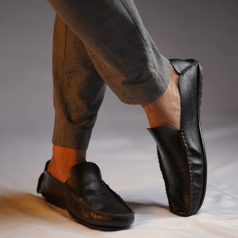 Cow Leather Stylish Loafer - sk-04-001